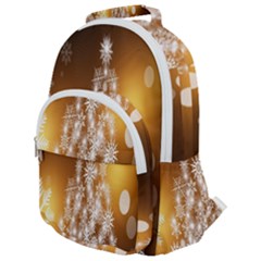 Christmas-tree-a 001 Rounded Multi Pocket Backpack