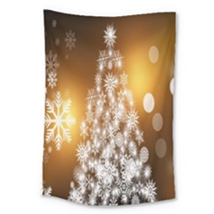 Christmas-tree-a 001 Large Tapestry