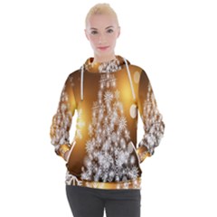 Christmas-tree-a 001 Women s Hooded Pullover