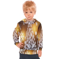 Christmas-tree-a 001 Kids  Hooded Pullover