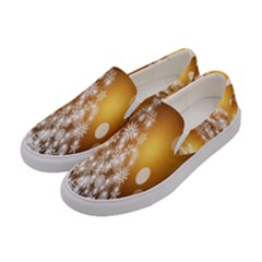Christmas-tree-a 001 Women s Canvas Slip Ons