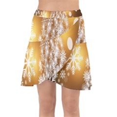 Christmas-tree-a 001 Wrap Front Skirt