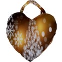 Christmas-tree-a 001 Giant Heart Shaped Tote View2