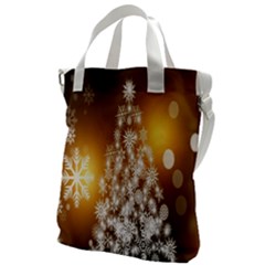 Christmas-tree-a 001 Canvas Messenger Bag