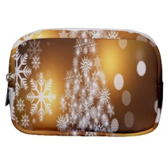 Christmas-tree-a 001 Make Up Pouch (Small)