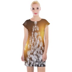 Christmas-tree-a 001 Cap Sleeve Bodycon Dress by nate14shop
