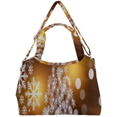 Christmas-tree-a 001 Double Compartment Shoulder Bag