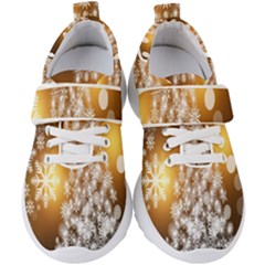 Christmas-tree-a 001 Kids  Velcro Strap Shoes