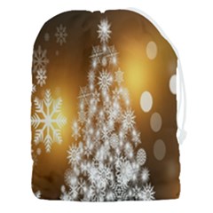Christmas-tree-a 001 Drawstring Pouch (3XL)