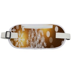 Christmas-tree-a 001 Rounded Waist Pouch