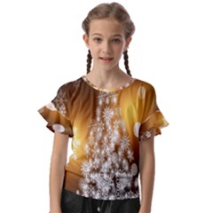 Christmas-tree-a 001 Kids  Cut Out Flutter Sleeves