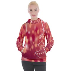 Christmas-tree-a 002 Women s Hooded Pullover by nate14shop