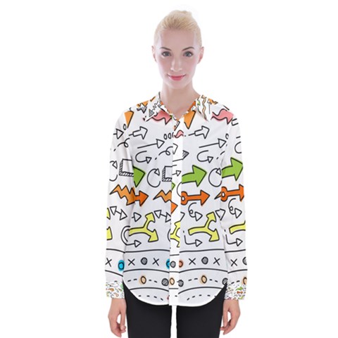 Desktop - A 001 Womens Long Sleeve Shirt by nate14shop