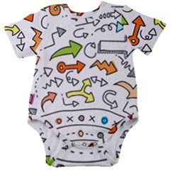 Desktop - A 001 Baby Short Sleeve Onesie Bodysuit