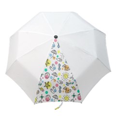 Doodle Folding Umbrellas by nate14shop