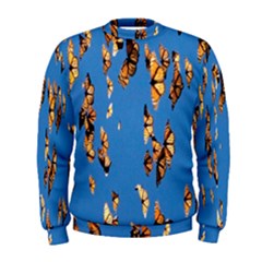 Eastern Monarch Butterfly Men s Sweatshirt by nate14shop
