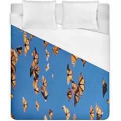 Eastern Monarch Butterfly Duvet Cover (california King Size) by nate14shop