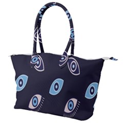 Eyes Canvas Shoulder Bag