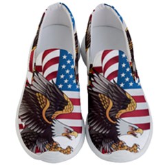 American-eagle- Clip-art Men s Lightweight Slip Ons by Jancukart