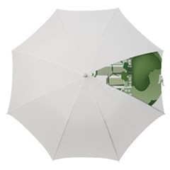 Vector-energy-saving-caring-for-the-earth Straight Umbrellas by Jancukart