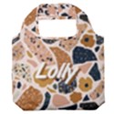 Terrazzo flooring ar Premium Foldable Grocery Recycle Bag View1