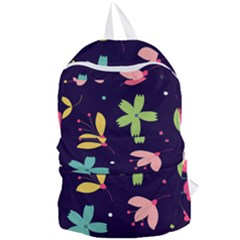 Colorful Floral Foldable Lightweight Backpack by hanggaravicky2