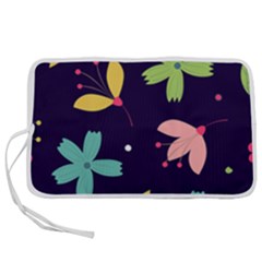 Colorful Floral Pen Storage Case (m) by hanggaravicky2