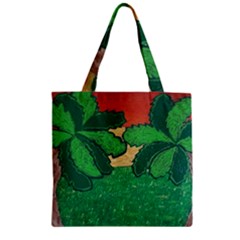 Palmtrees At Sunset  Zipper Grocery Tote Bag by Hayleyboop