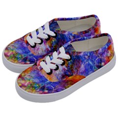 Abstract Colorful Artwork Art Kids  Classic Low Top Sneakers