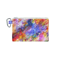 Abstract Colorful Artwork Art Canvas Cosmetic Bag (small) by artworkshop