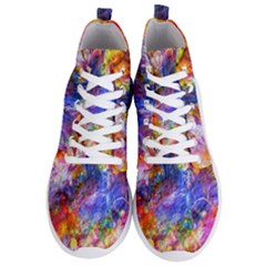 Abstract Colorful Artwork Art Men s Lightweight High Top Sneakers by artworkshop