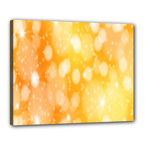 Abstract Sparkling Christmas Day Canvas 20  X 16  (stretched) by artworkshop