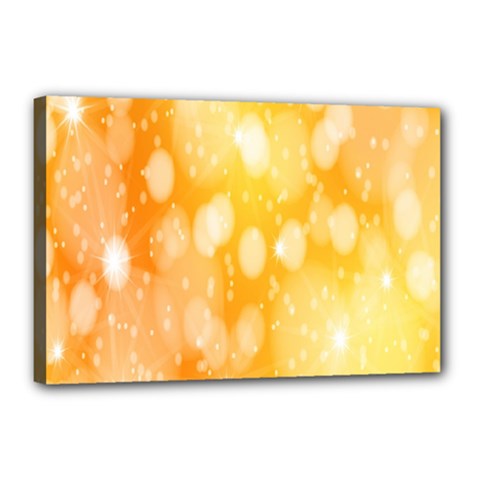 Abstract Sparkling Christmas Day Canvas 18  X 12  (stretched) by artworkshop