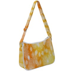 Abstract Sparkling Christmas Day Zip Up Shoulder Bag by artworkshop