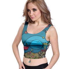 Artwork Art Kids Crop Top by artworkshop