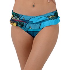 Artwork Art Kids Frill Bikini Bottom by artworkshop