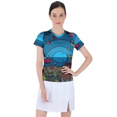 Artwork Art Kids Women s Sports Top