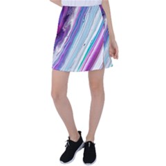 Color Acrylic Paint Art Tennis Skirt by artworkshop