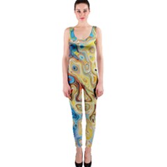 Colorful Structure One Piece Catsuit by artworkshop