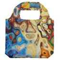 Colorful Structure Premium Foldable Grocery Recycle Bag View2