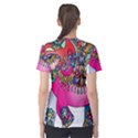 Decorative Elephant Women s Sport Mesh Tee View2