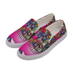 Decorative Elephant Women s Canvas Slip Ons by artworkshop