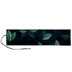 Plant Leaves Roll Up Canvas Pencil Holder (l)