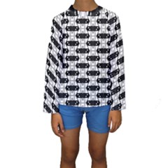 Hackers Town Void Mantis Hexagon Agender Rumpus Parable 2 Pride Flag Kids  Long Sleeve Swimwear by WetdryvacsLair