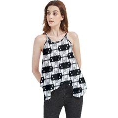 Hackers Town Void Mantis Hexagon Agender Rumpus Parable Pride Flag Flowy Camisole Tank Top by WetdryvacsLair