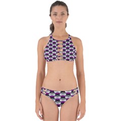 Hackers Town Void Mantis Hexagon Asexual Ace Pride Flag Perfectly Cut Out Bikini Set