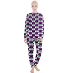 Hackers Town Void Mantis Hexagon Asexual Ace Pride Flag Women s Lounge Set