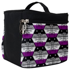 Hackers Town Void Mantis Hexagon Asexual Ace Pride Flag Make Up Travel Bag (big) by WetdryvacsLair