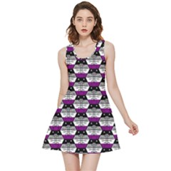 Hackers Town Void Mantis Hexagon Asexual Ace Pride Flag Inside Out Reversible Sleeveless Dress