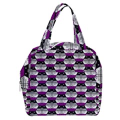 Hackers Town Void Mantis Hexagon Asexual Ace Pride Flag Boxy Hand Bag by WetdryvacsLair